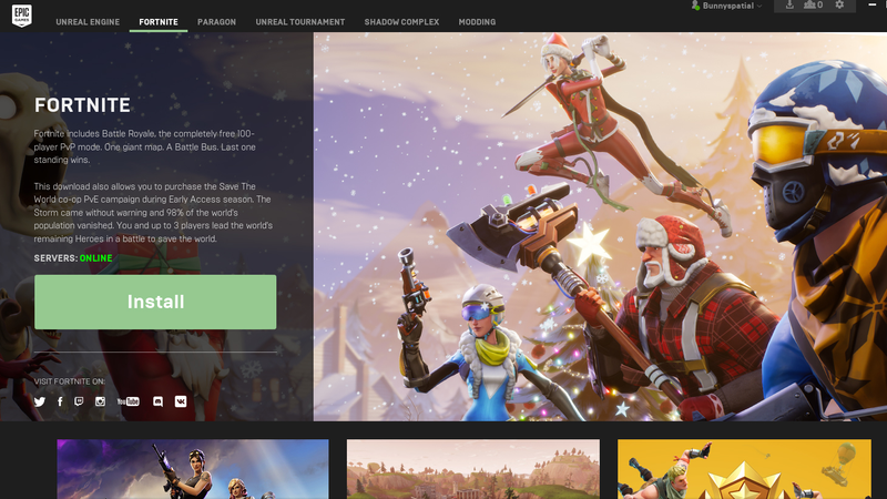 Fortnite and guests.